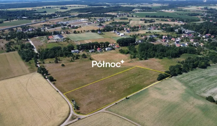 Działka inwestycyjna Wykroty