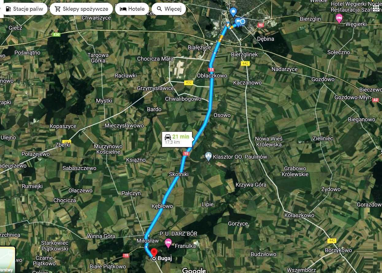 Działka rolno-budowlana Bugaj. Zdjęcie 6