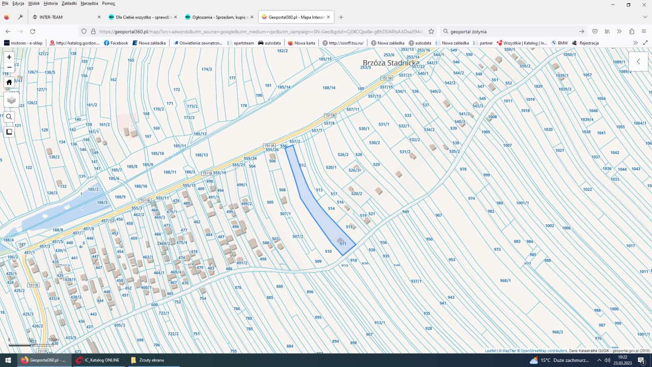 siedlisko, 3 pokoje Brzóza Stadnicka Góra. Zdjęcie 2