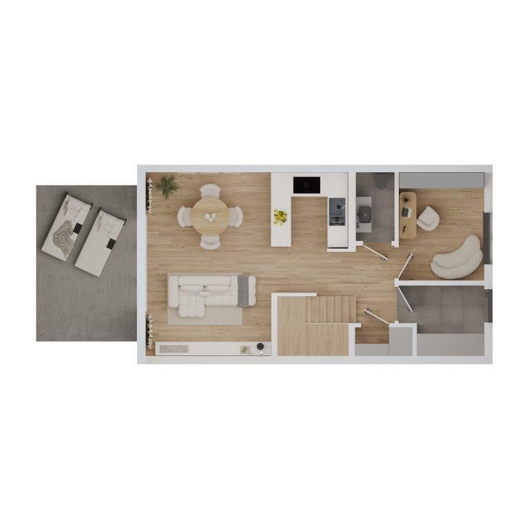 dom szeregowy, 5 pokoi Witnica, ul. Transportowa. Zdjęcie 11