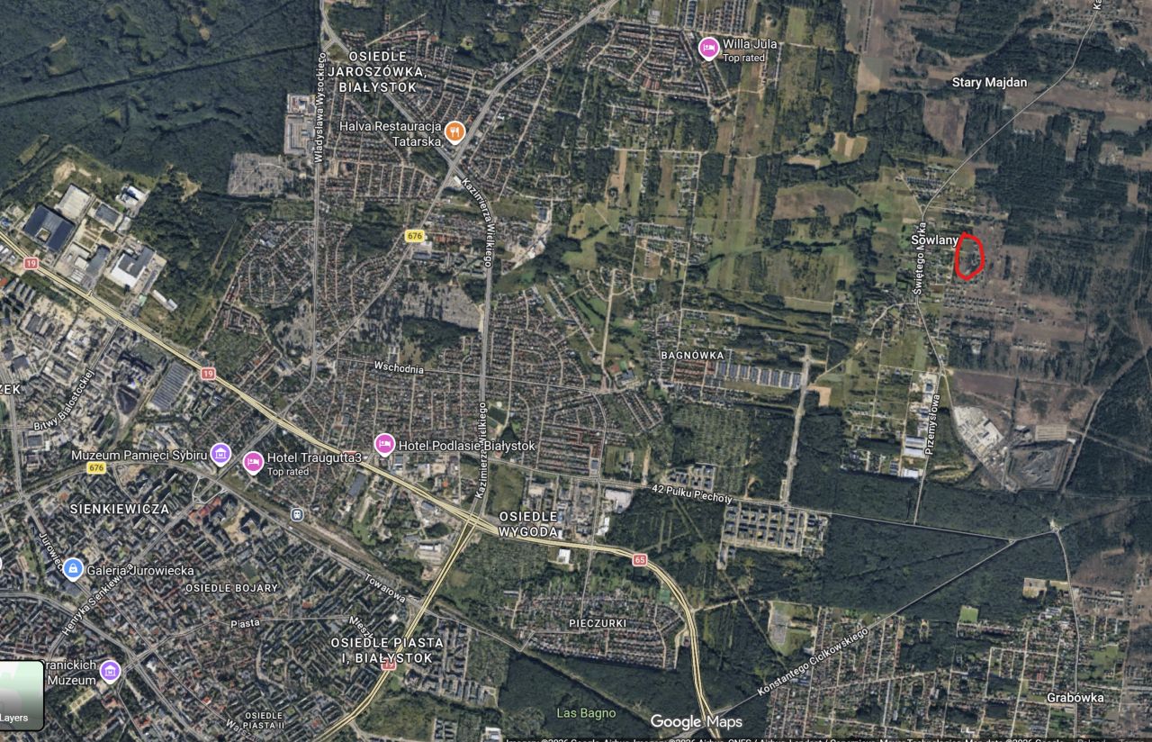 Działka rolno-budowlana Sowlany, ul. Marchewkowa. Zdjęcie 3