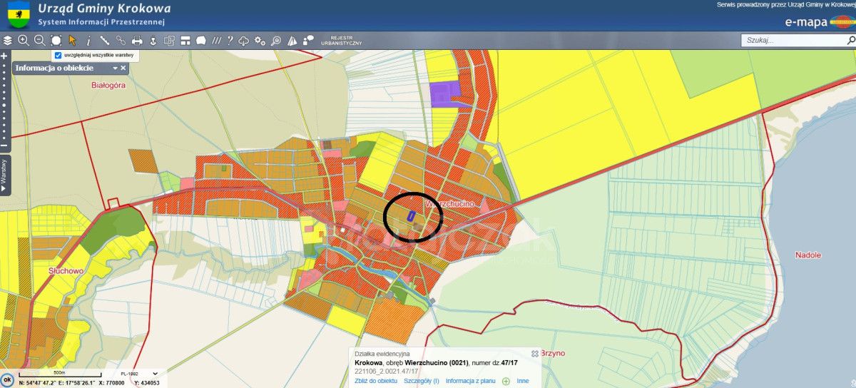 Działka budowlana Wierzchucino, ul. Kapitańska. Zdjęcie 15