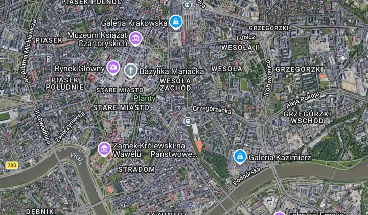 Mieszkanie 1-pokojowe Kraków Stare Miasto, ul. Bonerowska