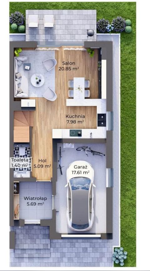 dom szeregowy, 4 pokoje Rzeszów, ul. Tarnopolska. Zdjęcie 11