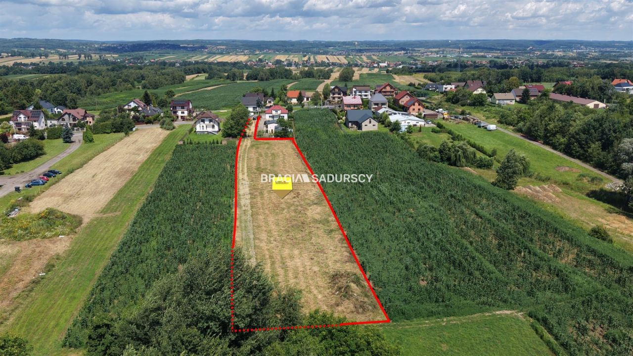 Działka budowlana Kaszów, ul. Wadowicka. Zdjęcie 2