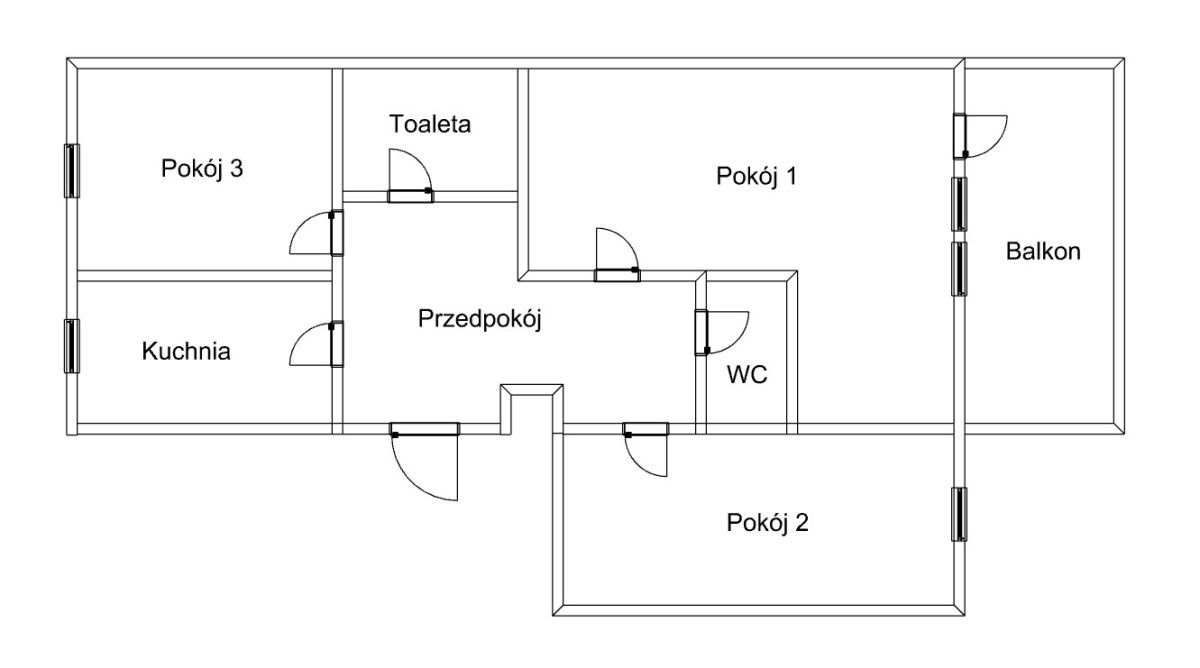 Mieszkanie 3-pokojowe Kraków Prokocim, ul. Jana Kurczaba. Zdjęcie 22