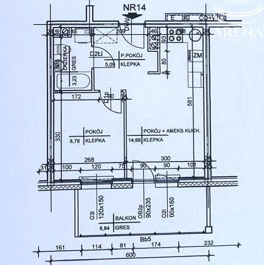 Mieszkanie 2-pokojowe Lublin Ponikwoda, ul. Bluszczowa. Zdjęcie 4