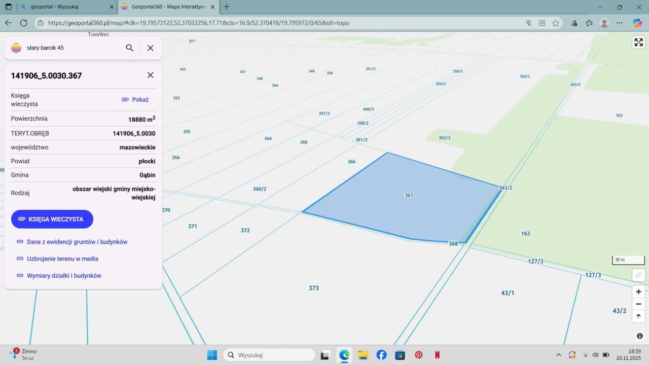 Działka rolna Topólno. Zdjęcie 6