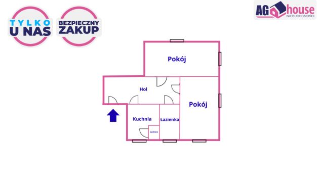 Mieszkanie 2-pokojowe Gdynia Orłowo, ul. Cyprysowa. Zdjęcie 7