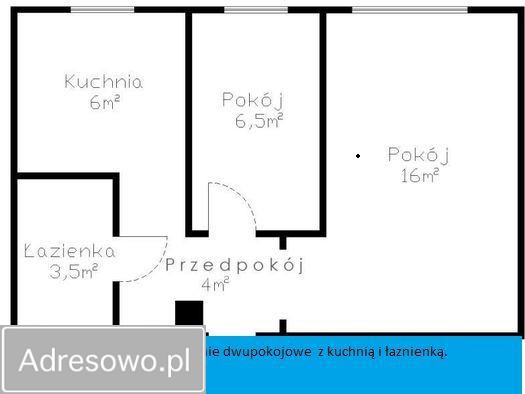 Mieszkanie 2-pokojowe Szczecinek Centrum, ul. kard. Stefana Wyszyńskiego. Zdjęcie 1