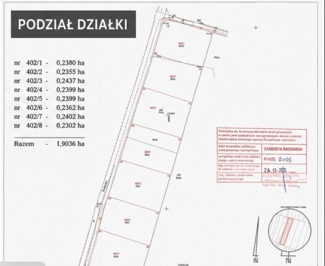 Działka budowlana Jedlanka. Zdjęcie 6