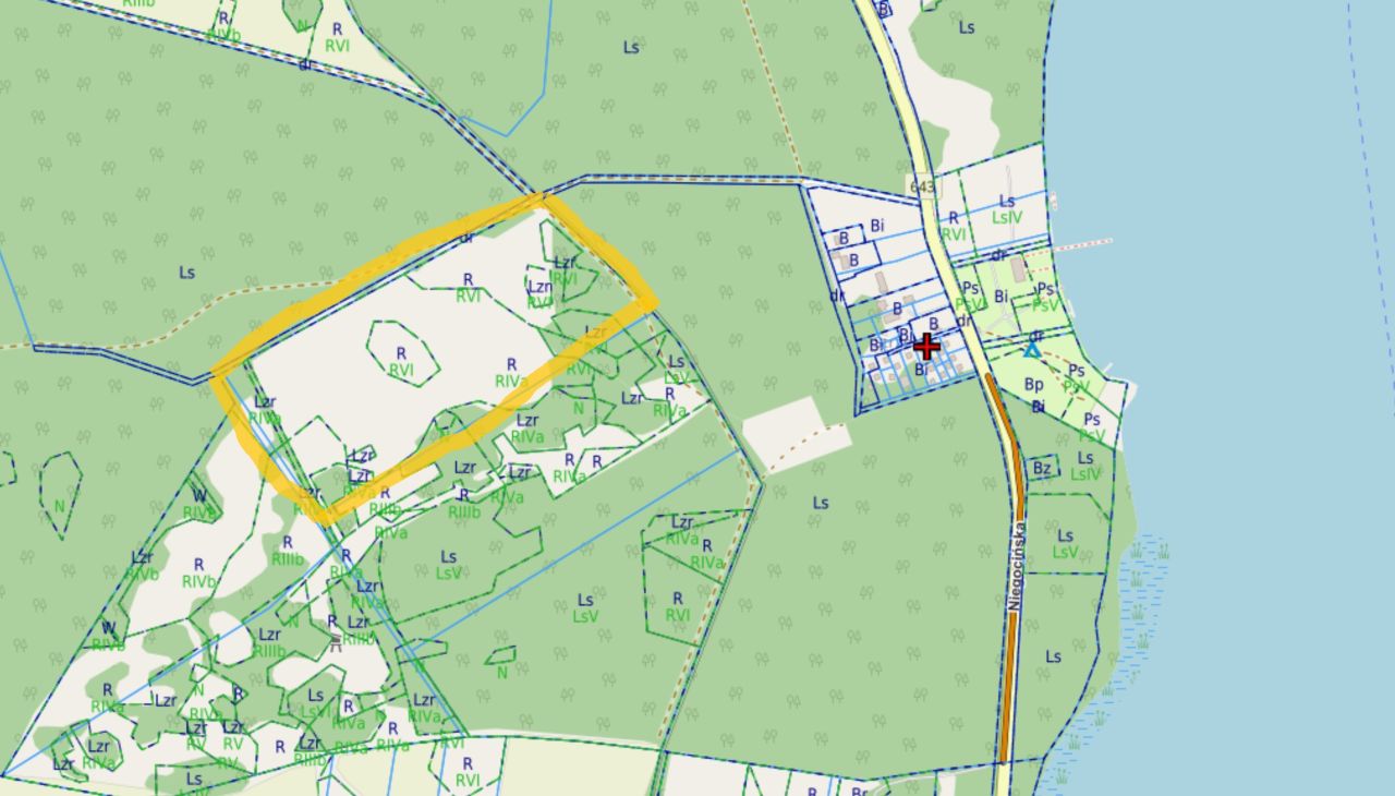 Działka rolna Wilkasy Strzelce