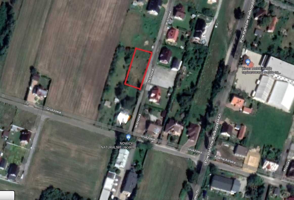 Działka budowlana Potaśnia, ul. Wiśniowa. Zdjęcie 2