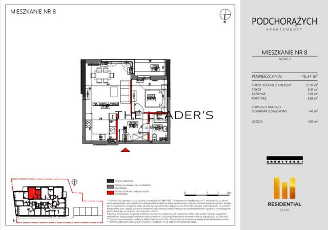 Mieszkanie 2-pokojowe Warszawa, ul. Podchorążych. Zdjęcie 2