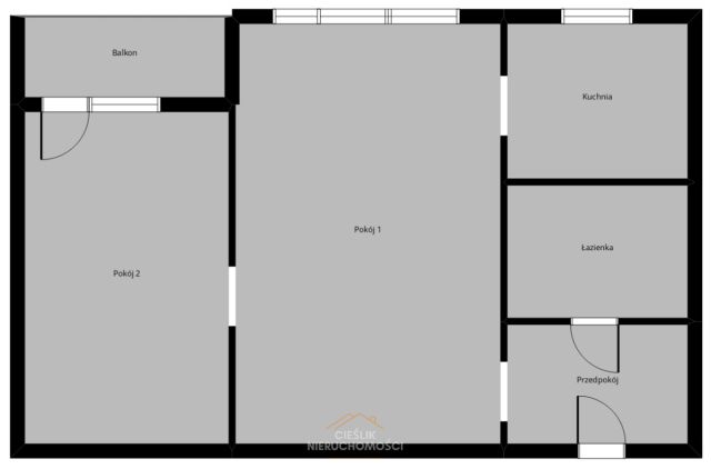 Mieszkanie 2-pokojowe Katowice Dąb, ul. Dobra. Zdjęcie 15