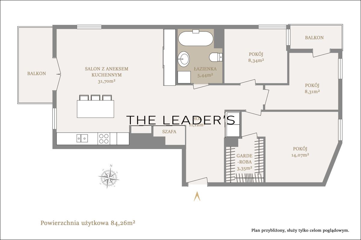 Mieszkanie 4-pokojowe Warszawa Żoliborz, ul. Kaliny Jędrusik. Zdjęcie 10