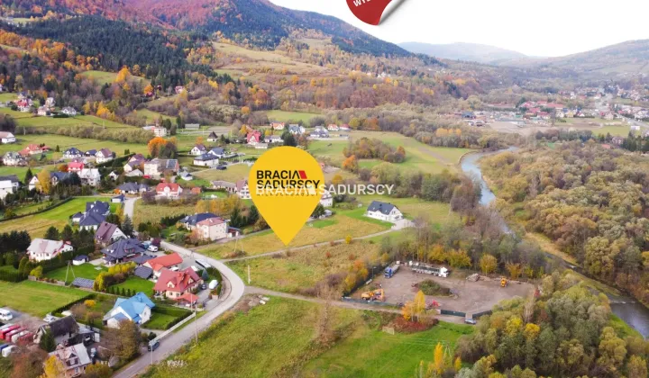 Działka budowlana Mszana Dolna, ul. Stawowa