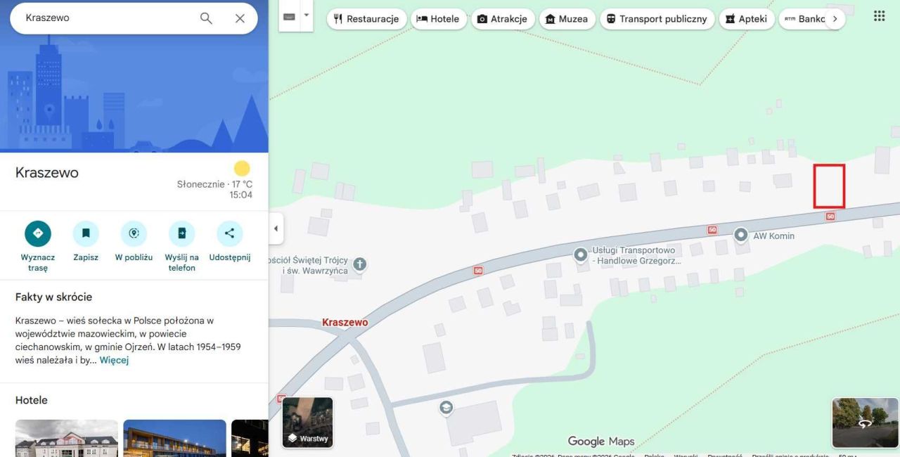 Działka rolno-budowlana Kraszewo. Zdjęcie 5