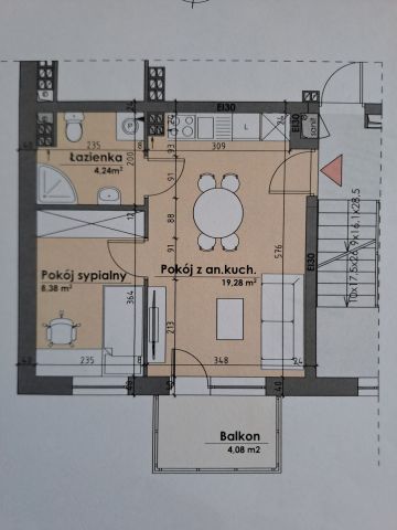Mieszkanie 2-pokojowe Płock, ul. Graniczna. Zdjęcie 1
