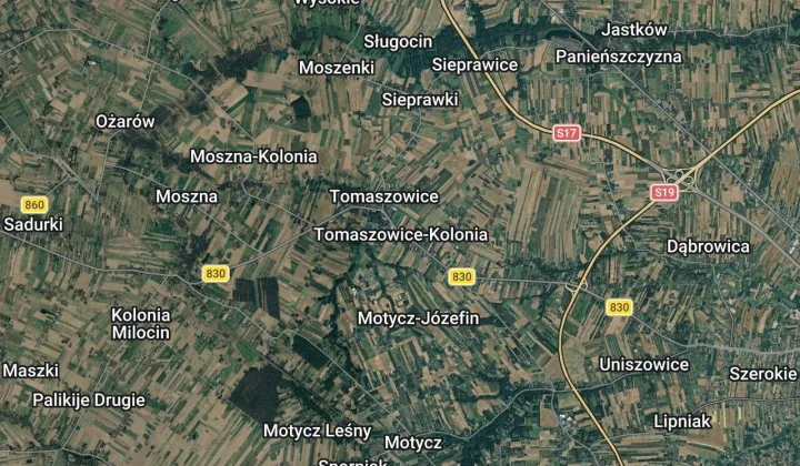 Działka budowlana Tomaszowice-Kolonia