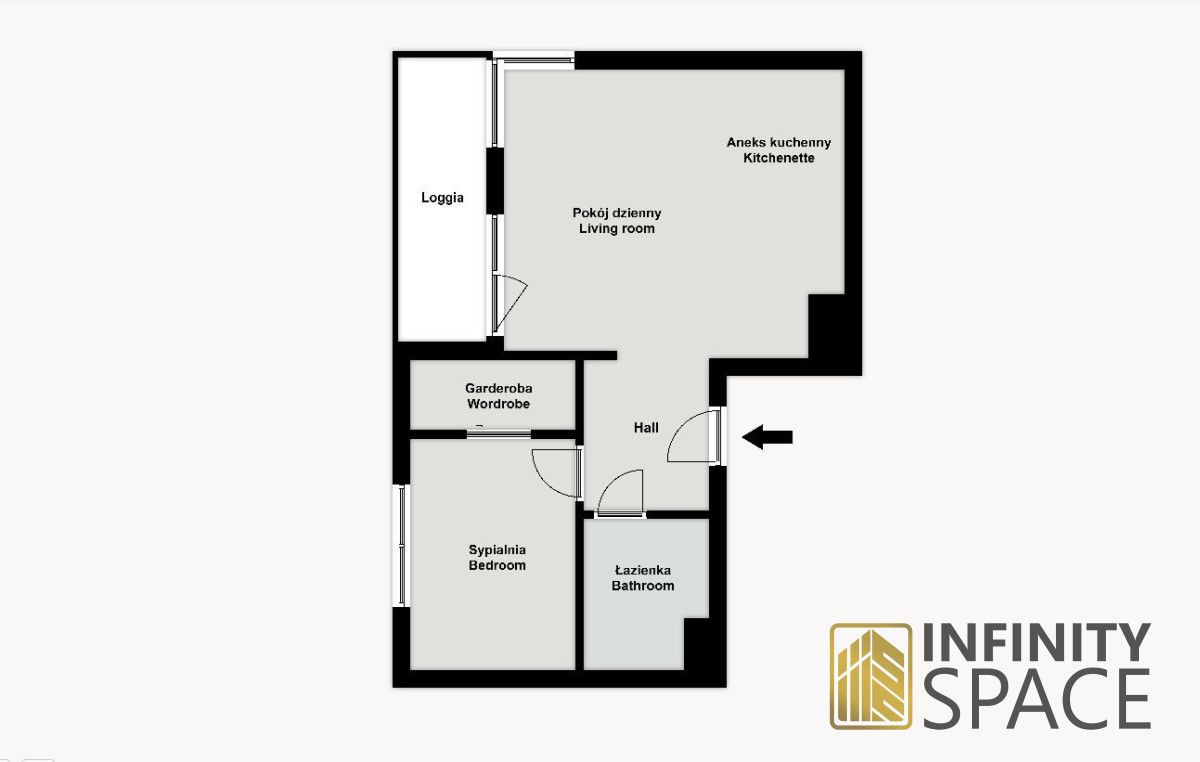 Mieszkanie 2-pokojowe Warszawa Mokotów, al. gen. Władysława Sikorskiego. Zdjęcie 15