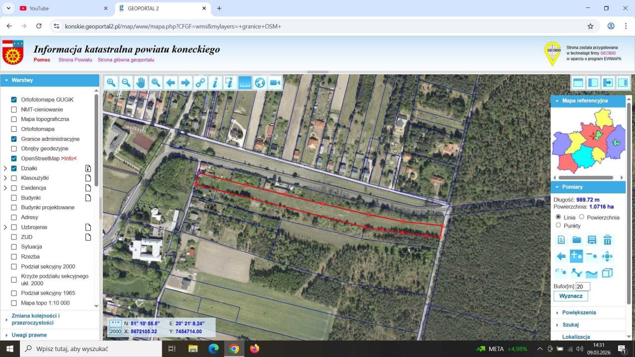 Działka rolno-budowlana Nowy Kazanów. Zdjęcie 2