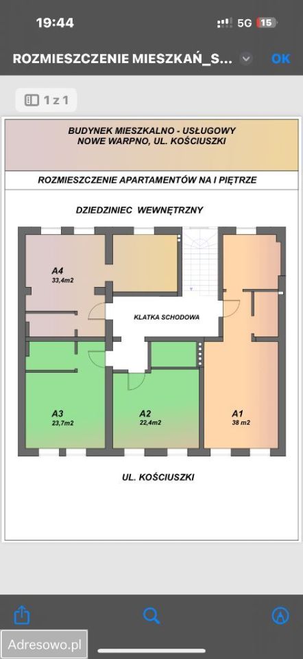 Hotel/pensjonat Nowe Warpno, ul. Kościuszki. Zdjęcie 13