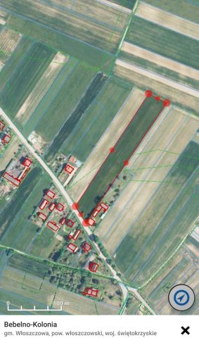 Działka rolno-budowlana Bebelno-Kolonia. Zdjęcie 1