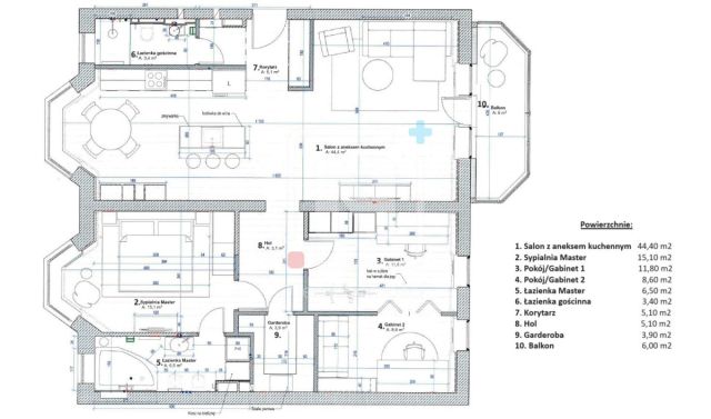 Mieszkanie 4-pokojowe Warszawa Ursynów, ul. Wąwozowa. Zdjęcie 19