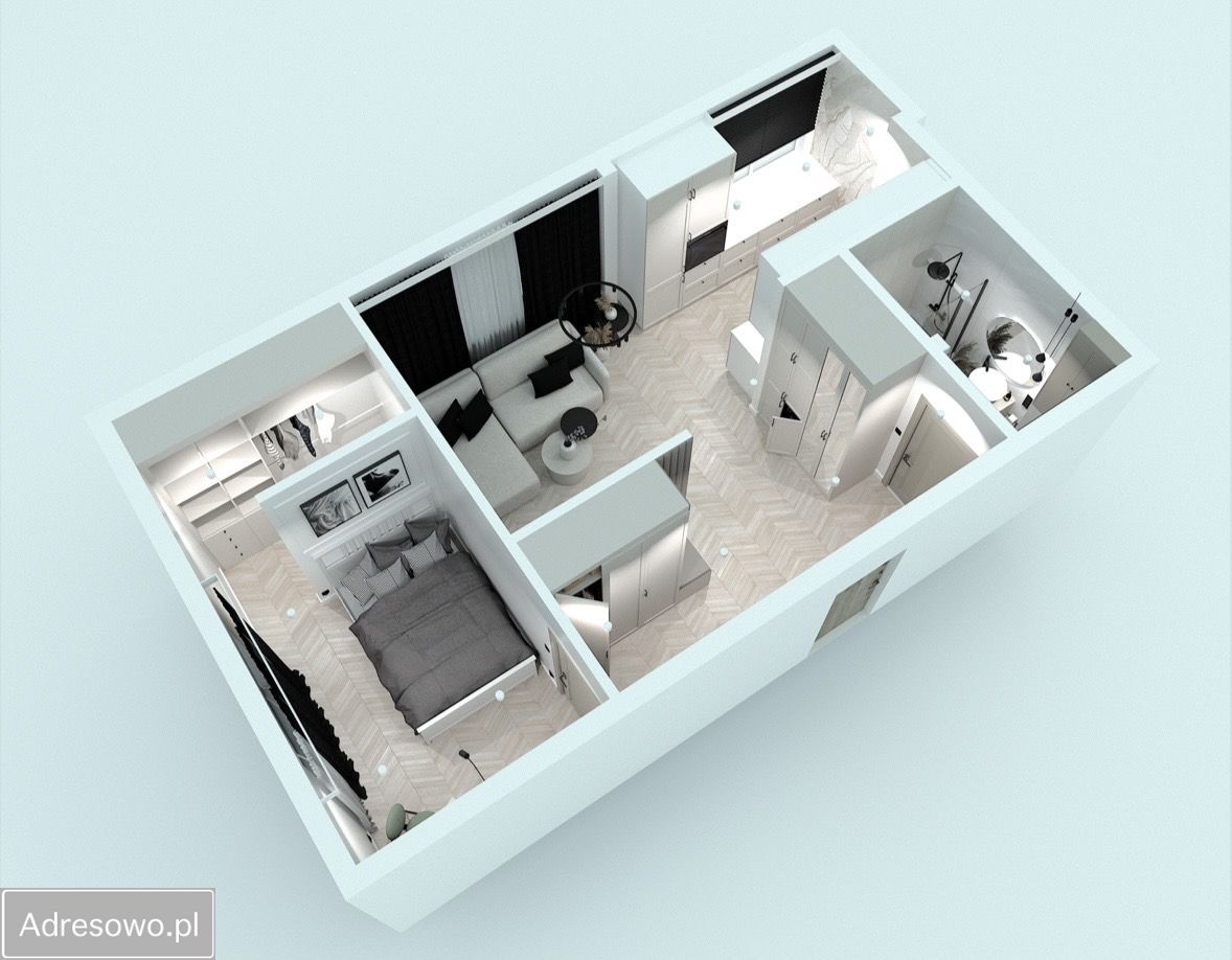 Mieszkanie 2-pokojowe Biała Podlaska, ul. Tadeusza Kościuszki. Zdjęcie 13