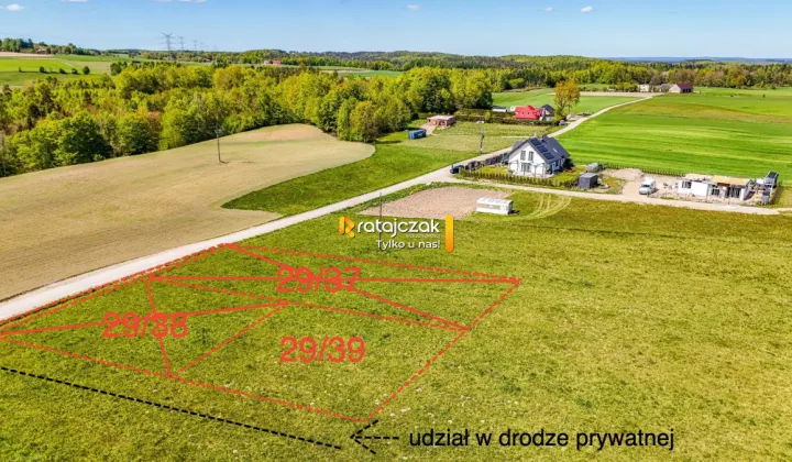 Działka budowlana Głazica, ul. Akacjowa