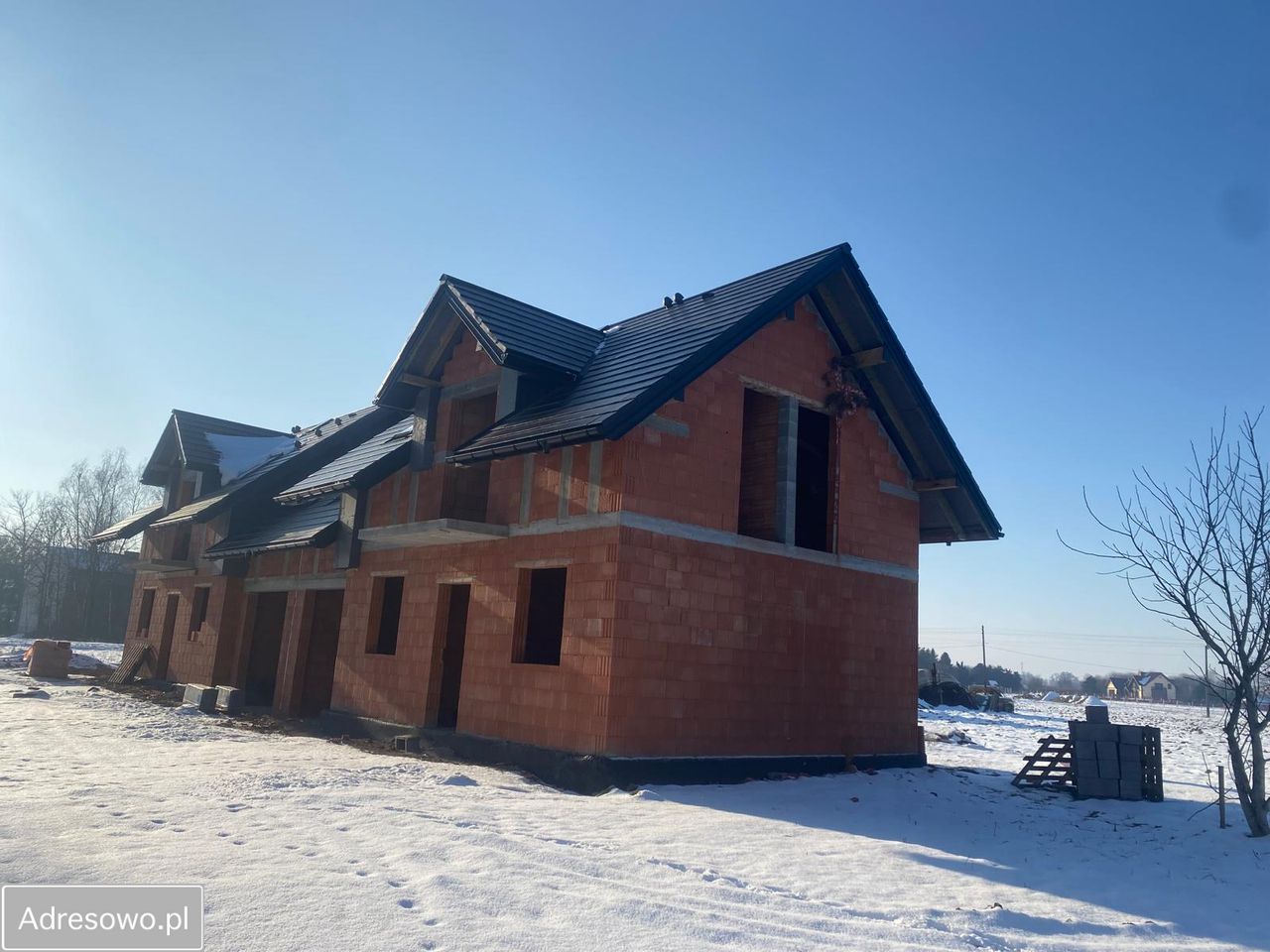 bliźniak, 4 pokoje Wola Batorska