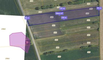 Działka budowlana Chomęciska Duże