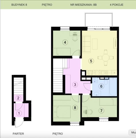 Mieszkanie 3-pokojowe Jasło, ul. Klasztorna. Zdjęcie 7