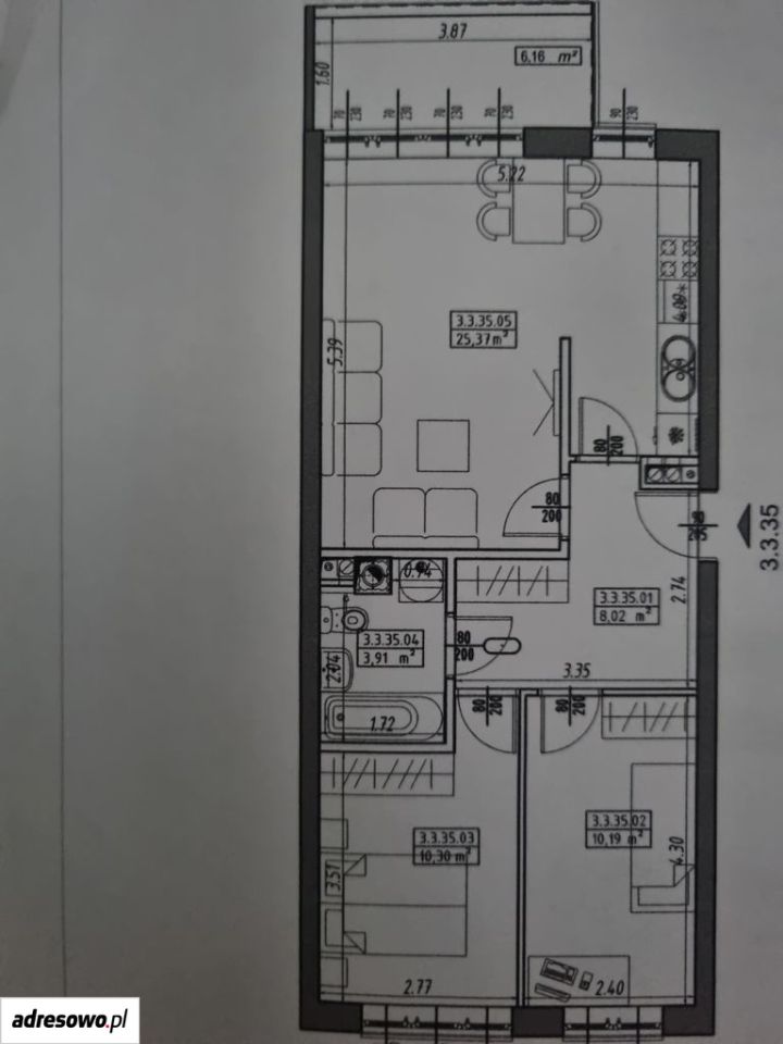 Mieszkanie 3-pokojowe Lublin Węglin, ul. Kryształowa. Zdjęcie 17