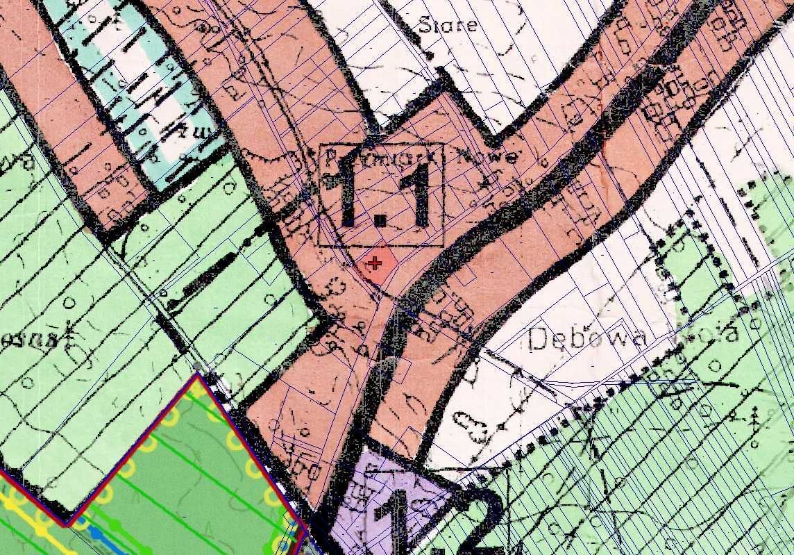 Działka budowlana Stara Dębowa Wola. Zdjęcie 6