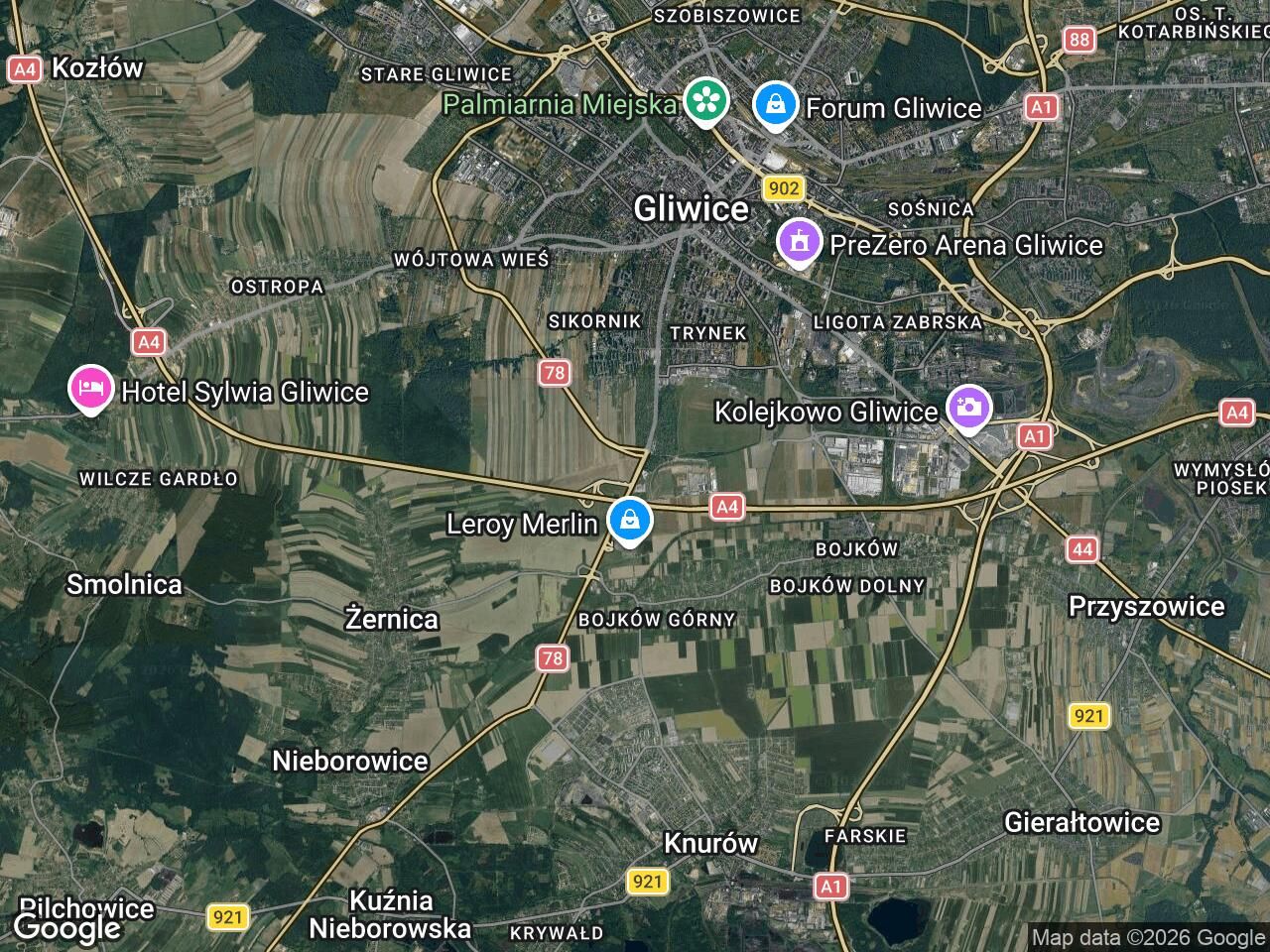 Działka rod Gliwice Brzezinka, ul. Rybnicka. Zdjęcie 1