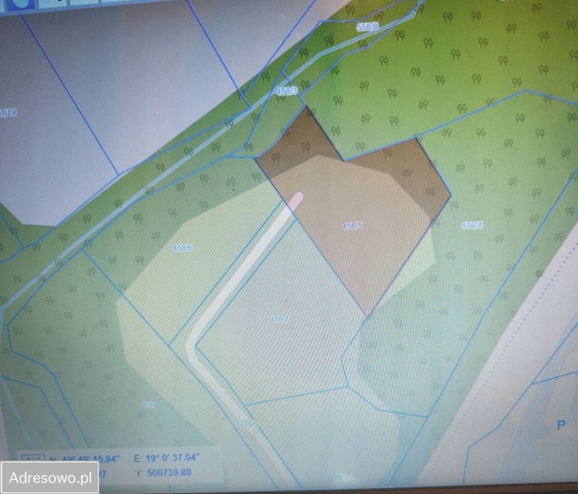 Działka budowlana Bielsko-Biała Aleksandrowice, ul. Wodna. Zdjęcie 4