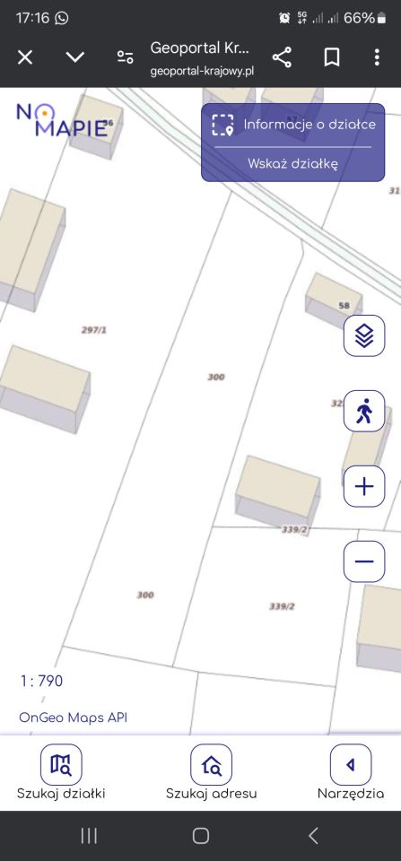 Działka budowlana Budki