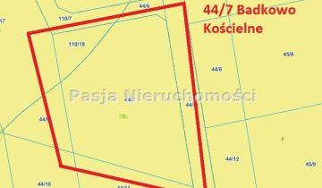 Działka budowlana Bądkowo Kościelne