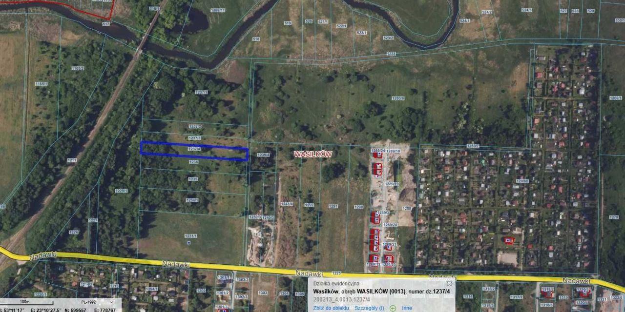Działka rolna Wasilków, ul. Nadawki. Zdjęcie 2