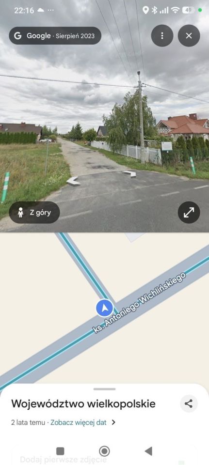 Działka budowlana Giewartów, ul. ks. Antoniego Wichlińskiego. Zdjęcie 2