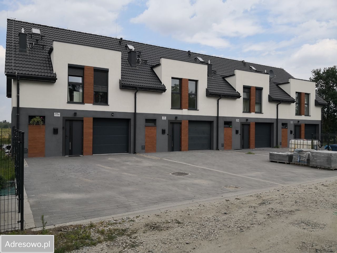 dom szeregowy, 5 pokoi Wrocław Jerzmanowo, ul. Płużna