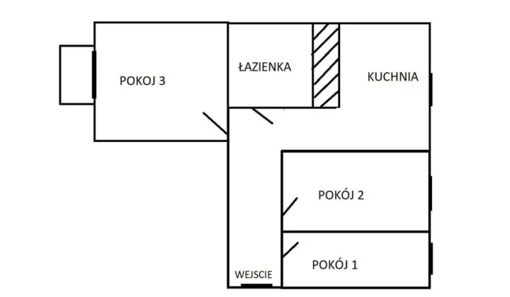 Mieszkanie 3-pokojowe Kielce, os. Na Stoku