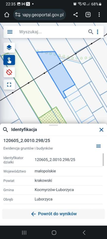 Działka rolno-budowlana Luborzyca. Zdjęcie 2