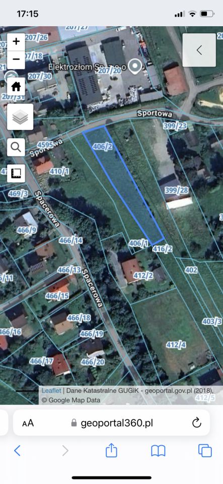 Działka budowlana Ślemień Kapalówka, ul. Sportowa. Zdjęcie 3