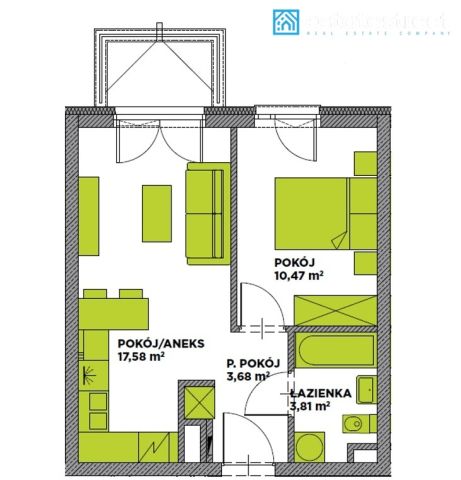 Mieszkanie 2-pokojowe Kraków, ul. Seweryna Goszczyńskiego. Zdjęcie 15