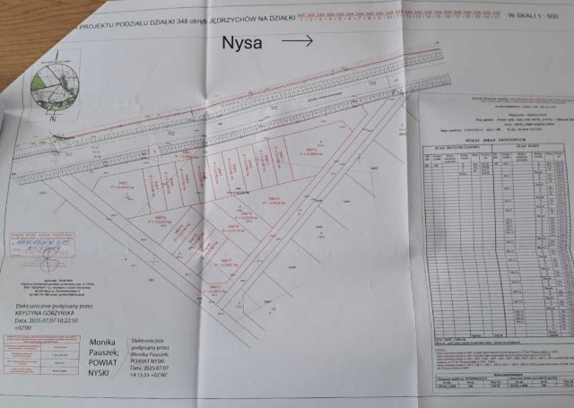 Działka budowlana Jędrzychów. Zdjęcie 1