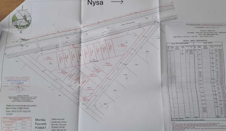Działka budowlana Jędrzychów