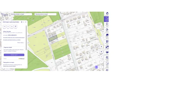 Działka budowlana Mielec Smoczka, ul. św. Brata Alberta